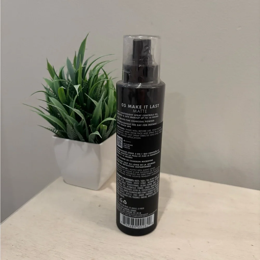 Milani Make It Last Matte Setting Spray 6oz Oil Control Long Lasting Makeup Mist